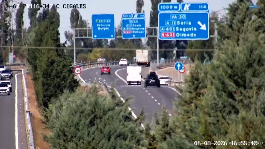 Cámara Valladolid Km 116.3
