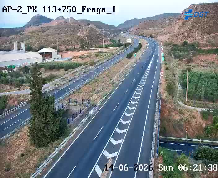 Cámara Fraga - AP-2 (Km 113)