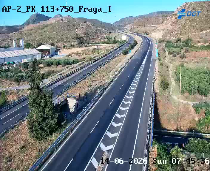 Cámara Fraga - AP-2 (Km 113)