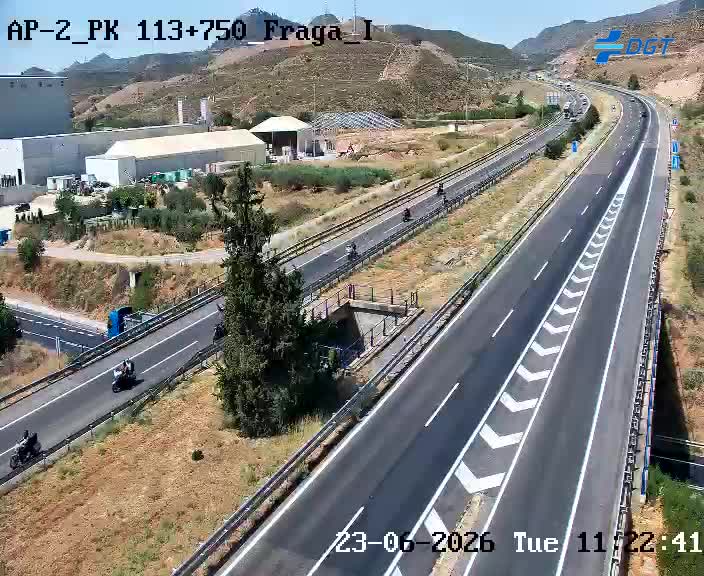 Cámara Fraga - AP-2 (Km 113)