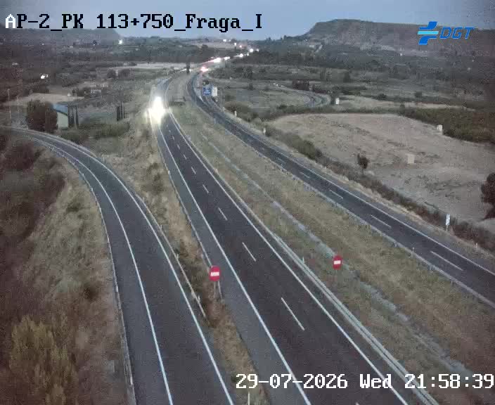 Cámara Fraga - AP-2 (Km 113)