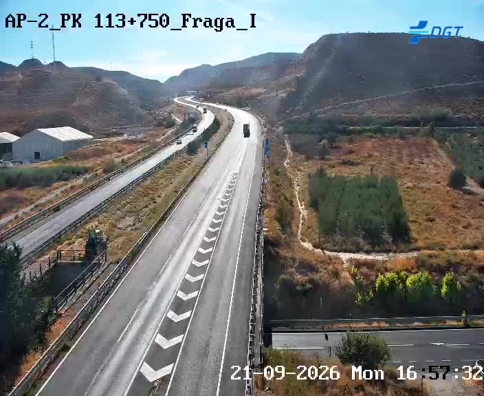 Cámara Fraga - AP-2 (Km 113)