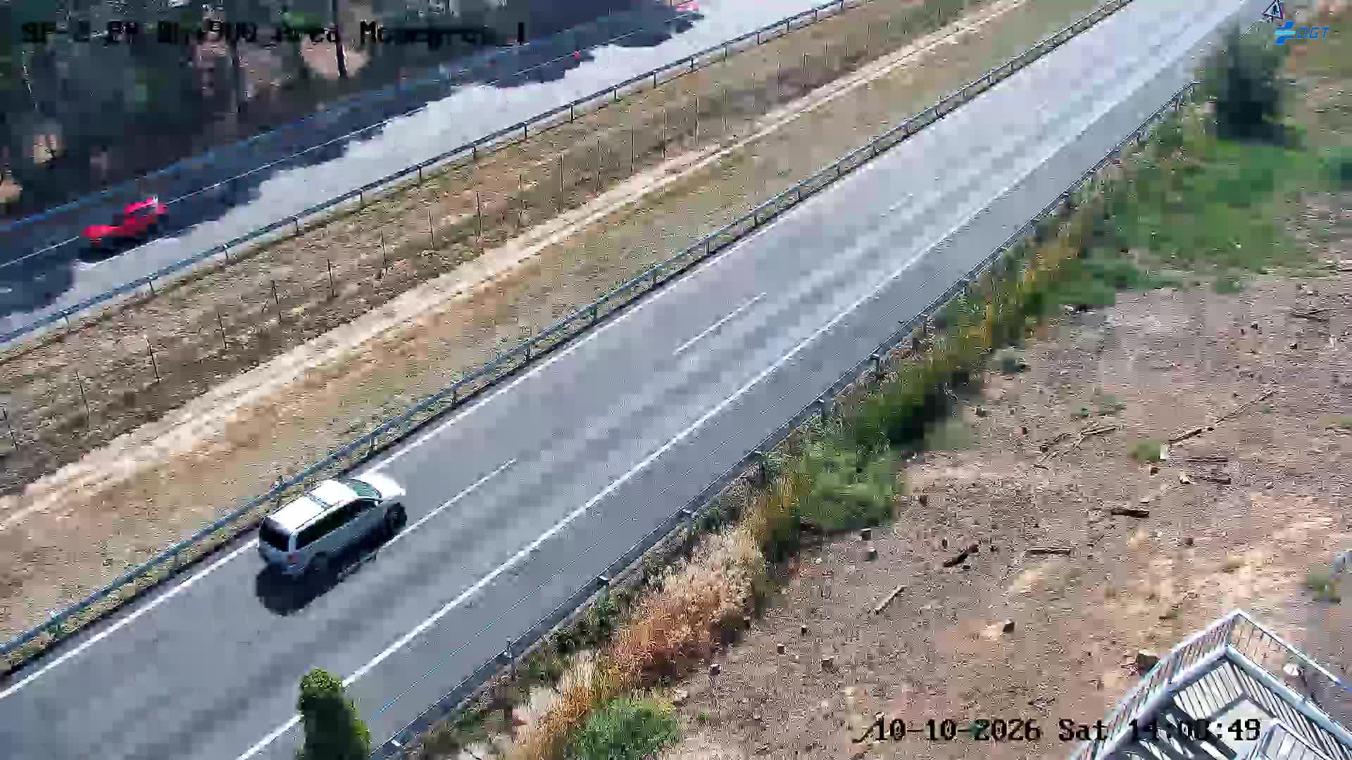 Cámara de tráfico en la AP-2, km 85.9