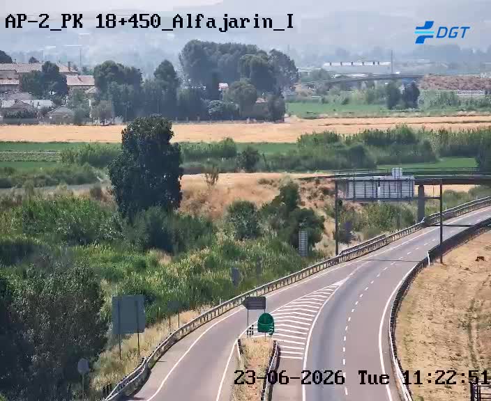 Cámara Zaragoza Km 18,3 (AP-2)