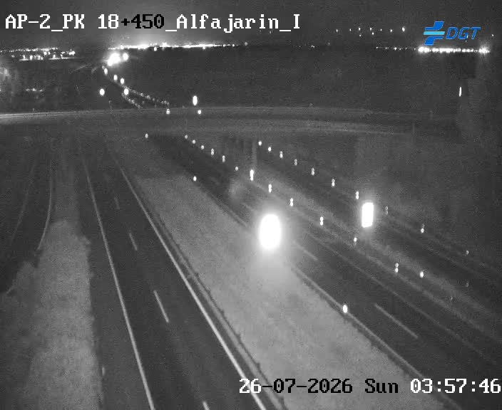 Cámara Zaragoza Km 18,3 (AP-2)