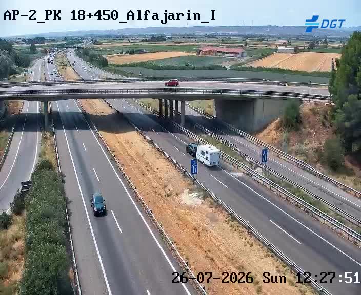 Cámara Zaragoza Km 18,3 (AP-2)