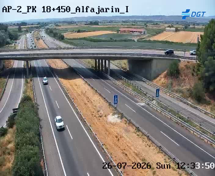 Cámara Zaragoza Km 18,3 (AP-2)