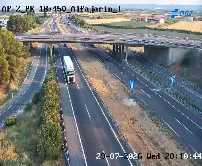 Cámara Zaragoza Km 18,3 (AP-2)