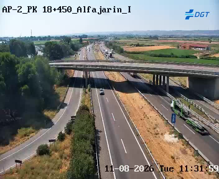 Cámara Zaragoza Km 18,3 (AP-2)