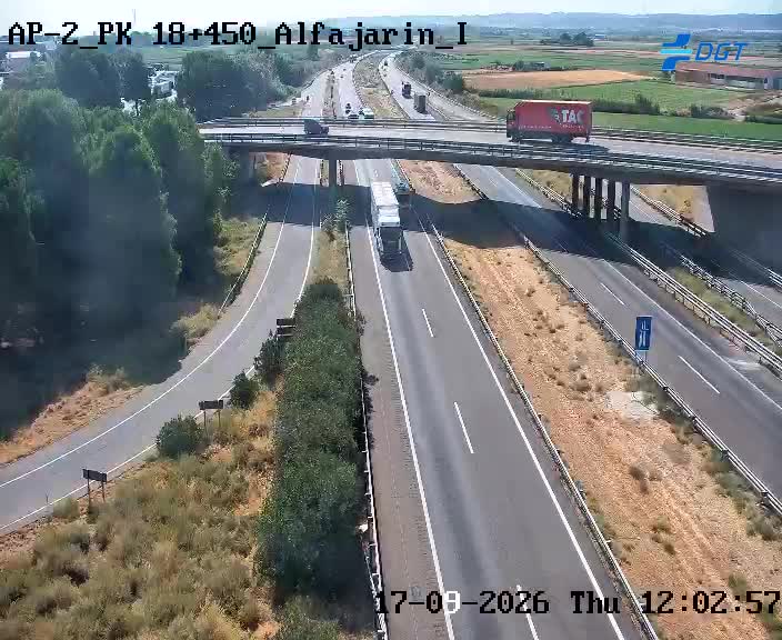 Cámara Zaragoza Km 18,3 (AP-2)