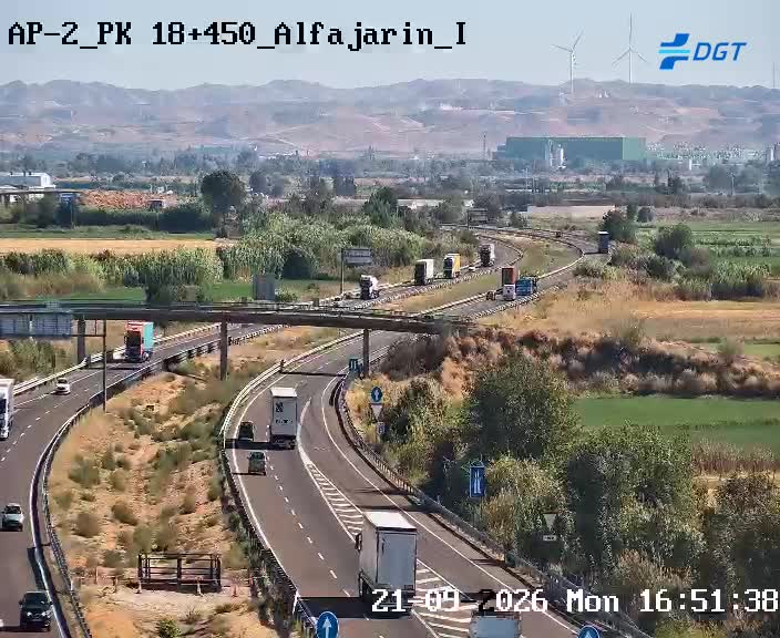 Cámara Zaragoza Km 18,3 (AP-2)