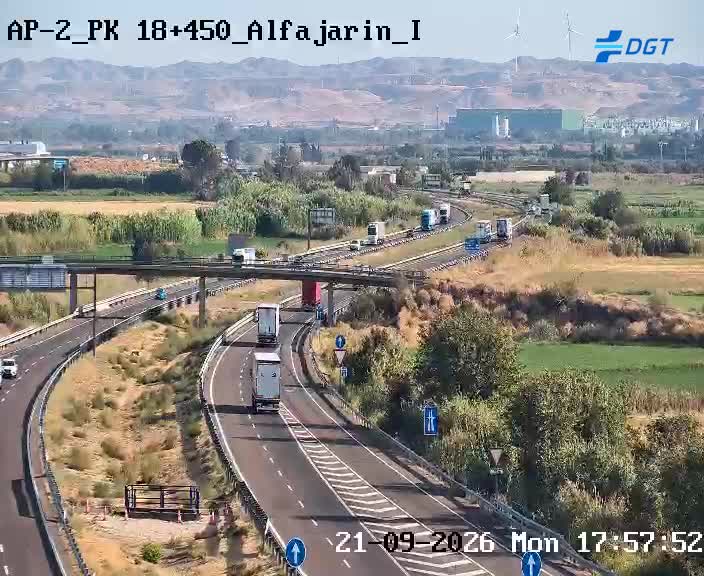 Cámara Zaragoza Km 18,3 (AP-2)