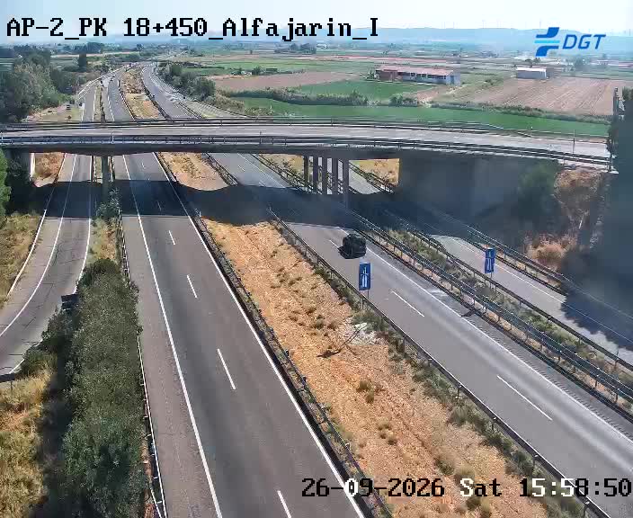 Cámara Zaragoza Km 18,3 (AP-2)