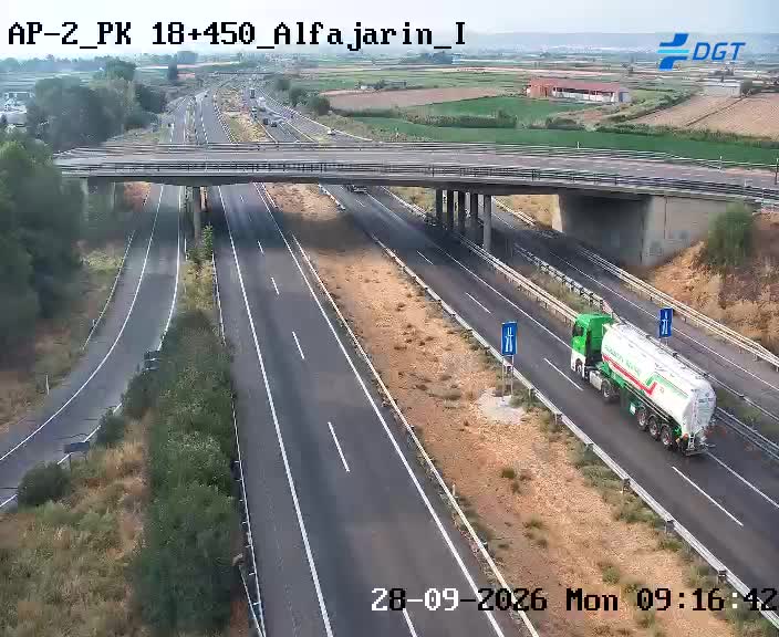 Cámara Zaragoza Km 18,3 (AP-2)