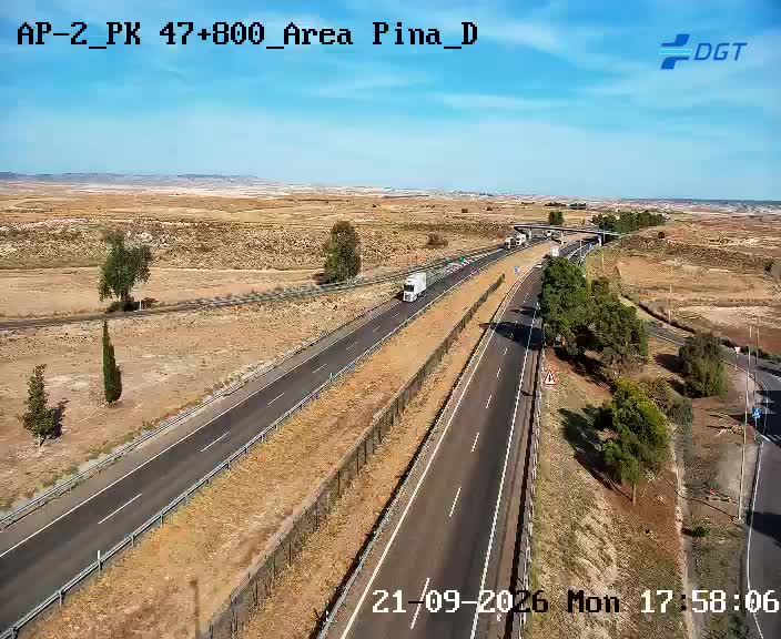 Cámara Zaragoza Km 47,8 (AP-2)