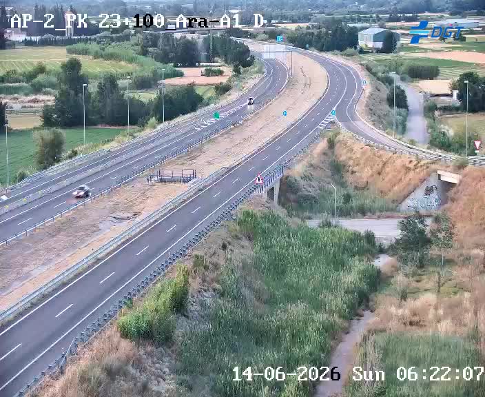 Cámara Zaragoza Km 23,1 (AP-2)