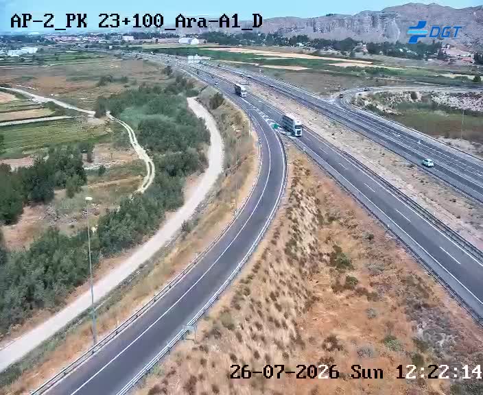 Cámara Zaragoza Km 23,1 (AP-2)