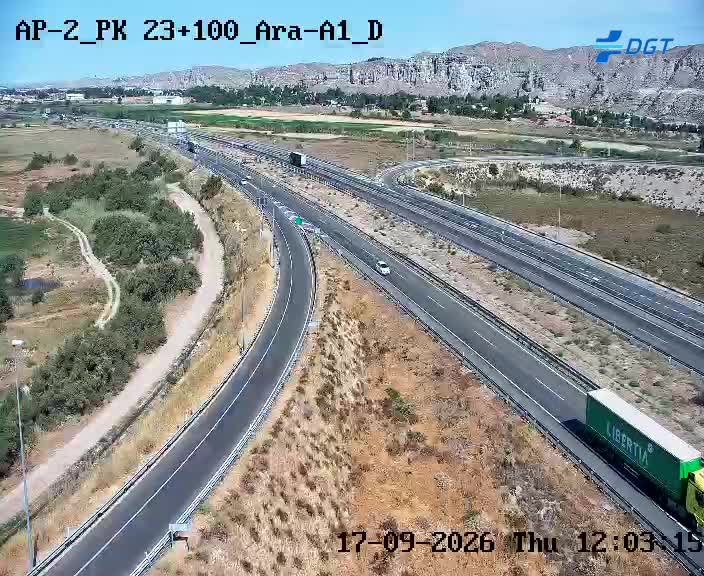 Cámara Zaragoza Km 23,1 (AP-2)