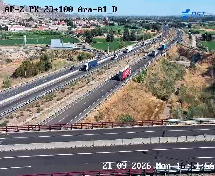 Cámara Zaragoza Km 23,1 (AP-2)