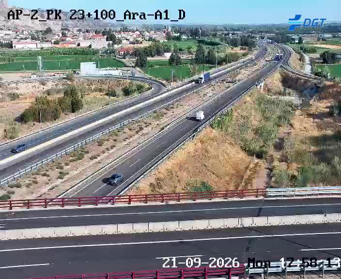 Cámara Zaragoza Km 23,1 (AP-2)