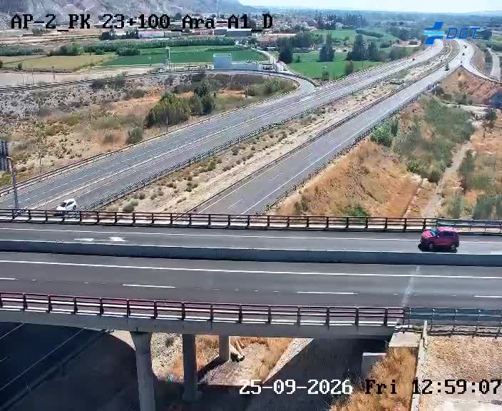 Cámara Zaragoza Km 23,1 (AP-2)