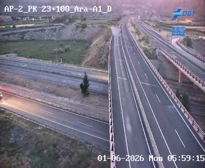 Zaragoza — AP-2 km 23