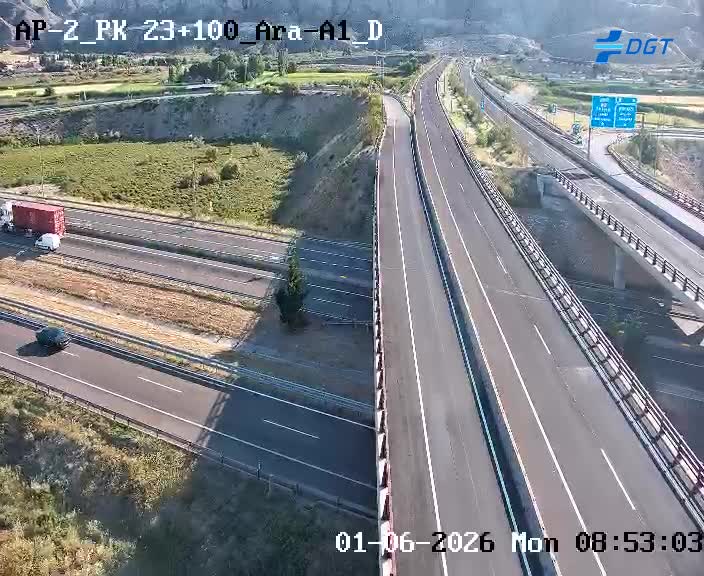 Zaragoza — AP-2 km 23