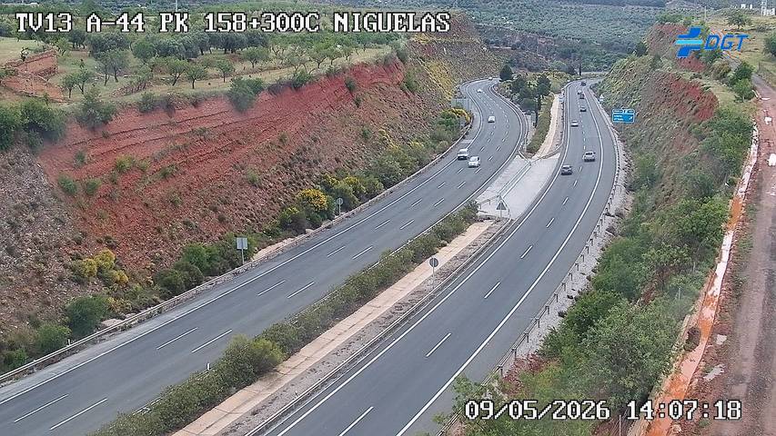 Cámara DGT A-44 PK 158.3 — A-44 km 158.3