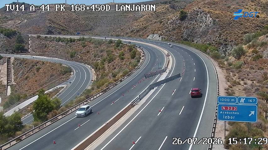 Cámara A-44 A-7 Granada Km 168,4 (A-44)