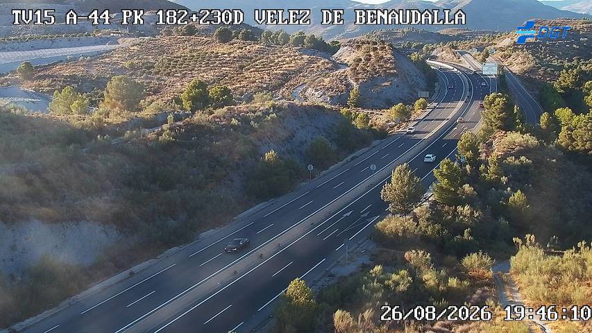 Cámara A-44 A-7 Granada Km 182,2 (A-44)