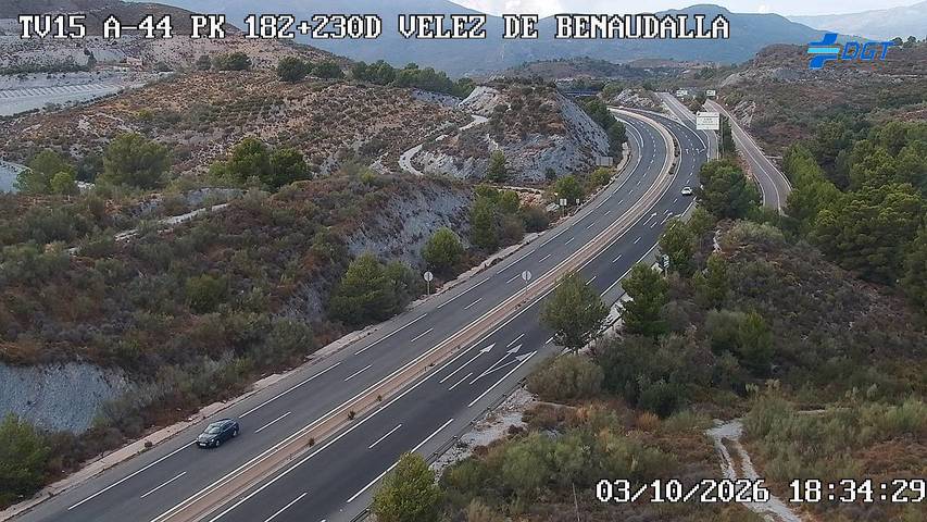 Cámara A-44 A-7 Granada Km 182,2 (A-44)
