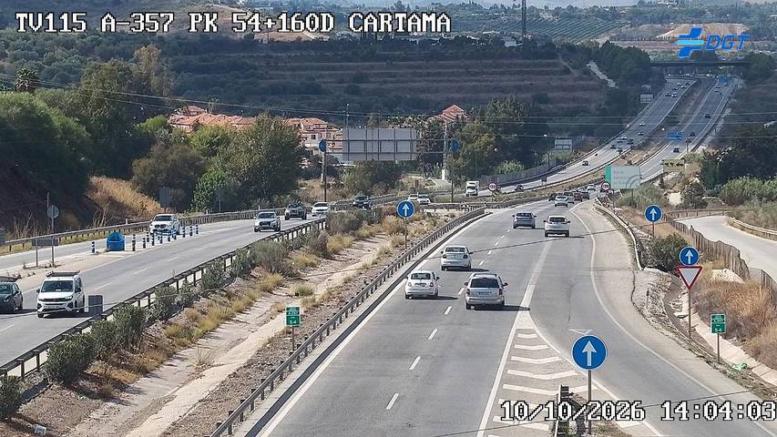 Cámara de tráfico en la A-357, km 54.16