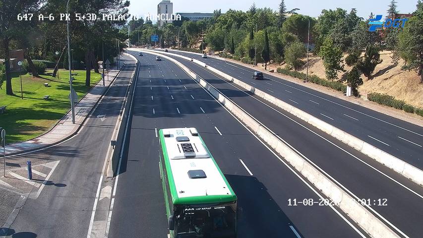 Cámara A-6 Provincia de Madrid KM 5,3