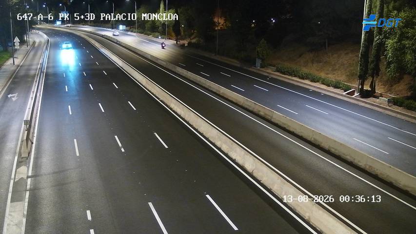 Cámara A-6 Provincia de Madrid KM 5,3