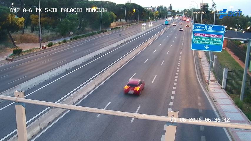Madrid — A-6 km 5