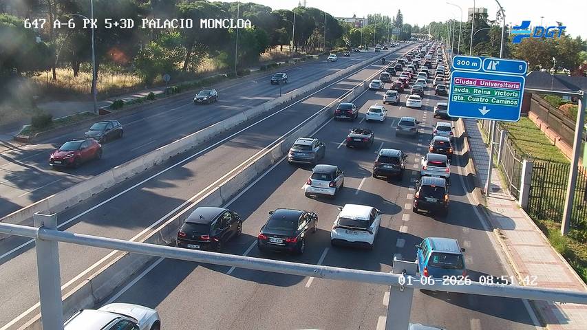 Madrid — A-6 km 5