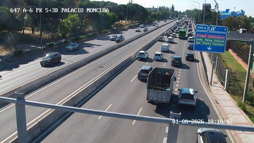 Madrid — A-6 km 5