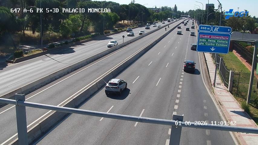 Madrid — A-6 km 5