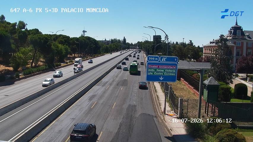 Madrid — A-6 km 5