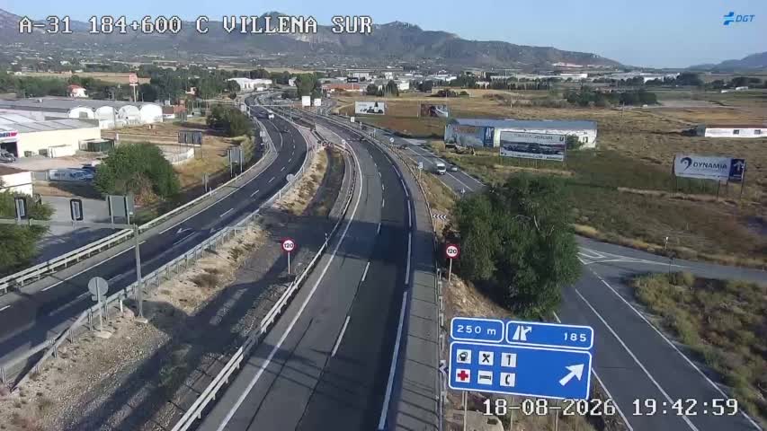Cámara A-31 Km 184,6