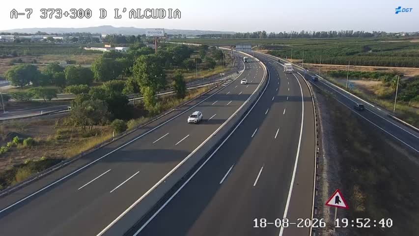 Cámara Valencia Sur Km 373,3 (A-7)