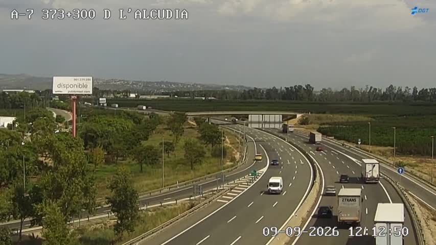 Cámara Valencia Sur Km 373,3 (A-7)