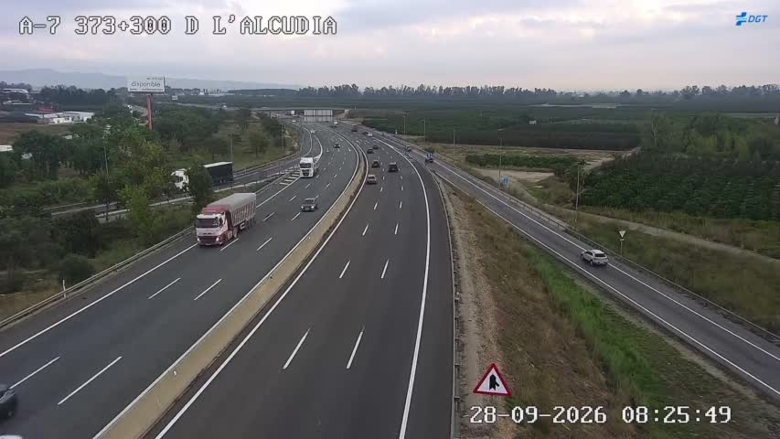 Cámara Valencia Sur Km 373,3 (A-7)