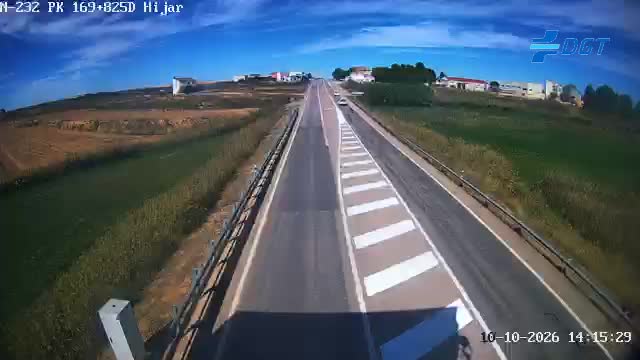 Cámara de tráfico en la N-232, km 169.825