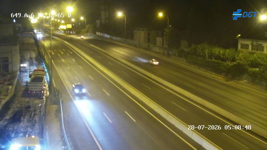 Cámara A-6 Provincia de Madrid KM 12,6