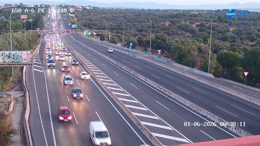 Madrid — A-6 km 15