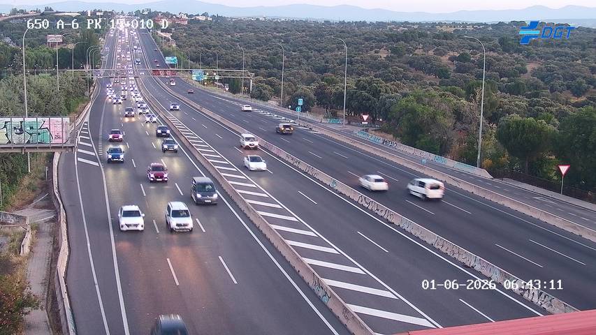 Madrid — A-6 km 15