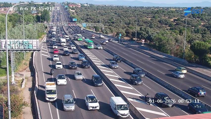 Madrid — A-6 km 15