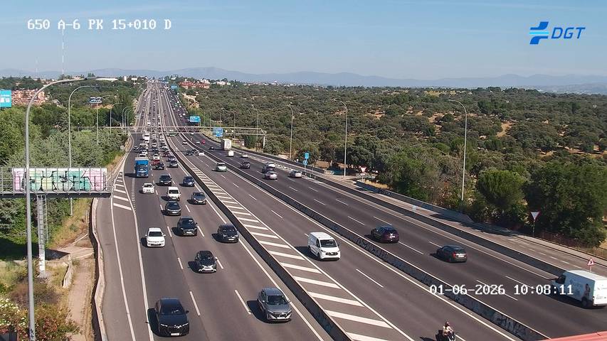 Madrid — A-6 km 15