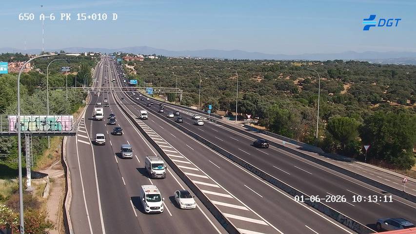 Madrid — A-6 km 15